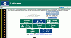 Desktop Screenshot of erie.pahighways.com